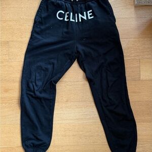 Celine Black Sweat Pants